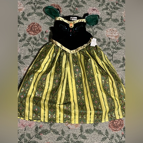 Disney Parks Frozen Anna Girls 7/8 M Costume Dress  NWT - Picture 1 of 3